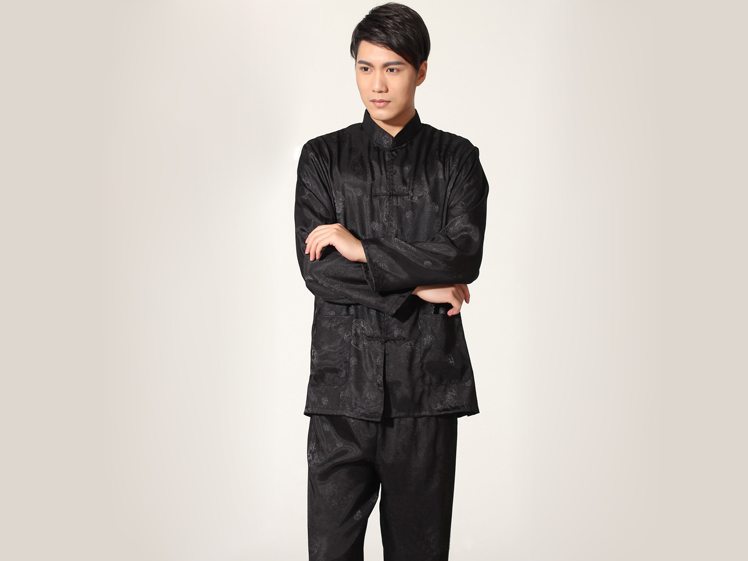 Tai Chi Clothing Long-sleeve Casual Style Linen Suit